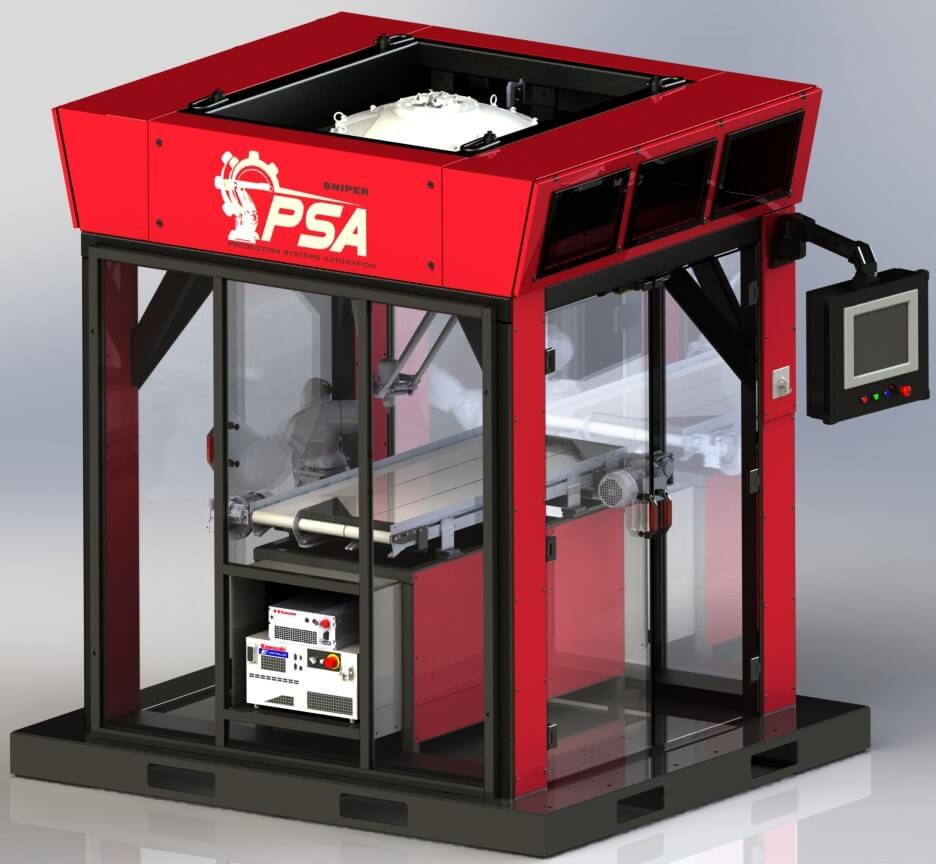 PSA Sniper Cell machine for robotic automation of packaging and assembly lines